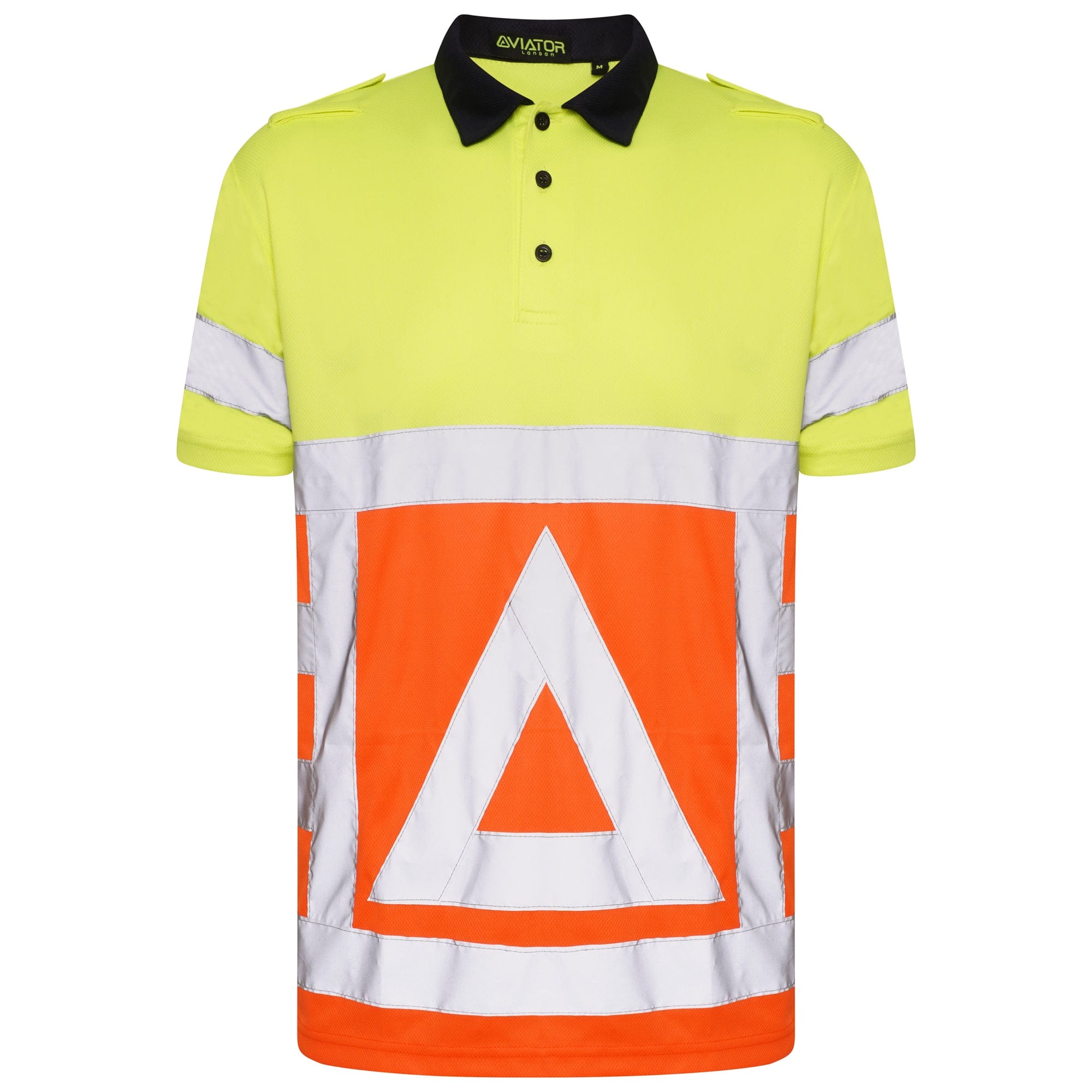 High visibility polo on sale shirts