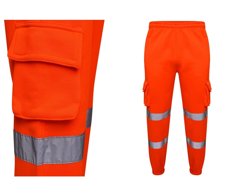 Hi vis joggers on sale orange