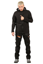 Load image into Gallery viewer, Men&#39;s Waterproof  Softshell cargo Workwear Trousers Removeable Pockets
