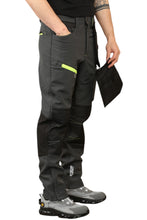 Load image into Gallery viewer, Men&#39;s Waterproof  Softshell cargo Workwear Trousers Removeable Pockets
