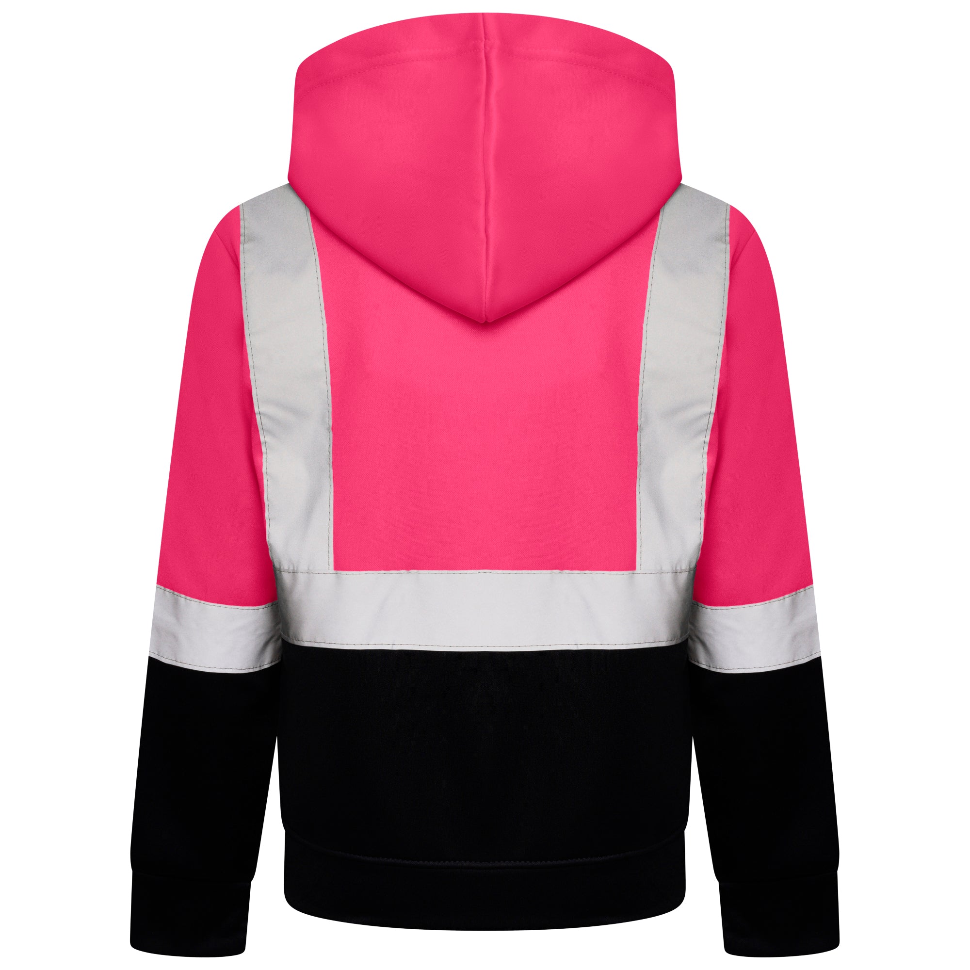 Pink reflective hoodie sale